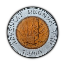 SAN MARINO. 500 Lire 1993 -