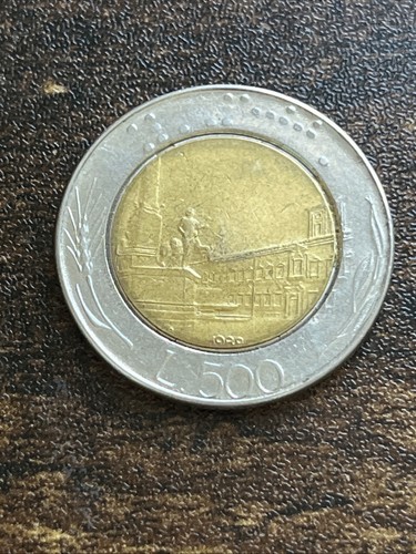 Moneta rara italia - rara, 500