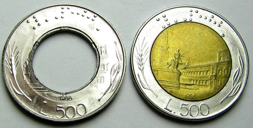 Italia errore bimetallico - italia,