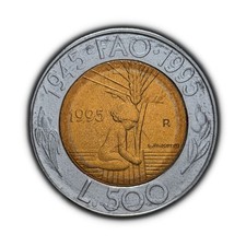 SAN MARINO. 1995, 500 Lire -
