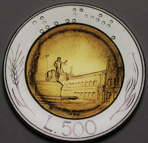 Italia 500 lire - lire,, 1982