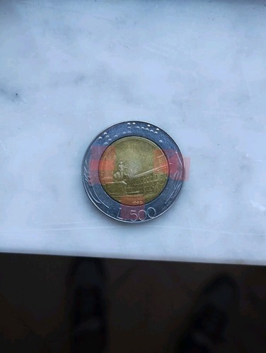 500 lire bimetalliche del 1988 - 500,