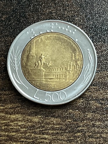 500 lire italia 1985 - lire,